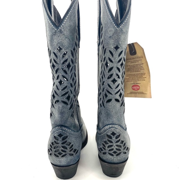 Laredo chopped out 13” boot cowboy boot - Picture 5 of 7